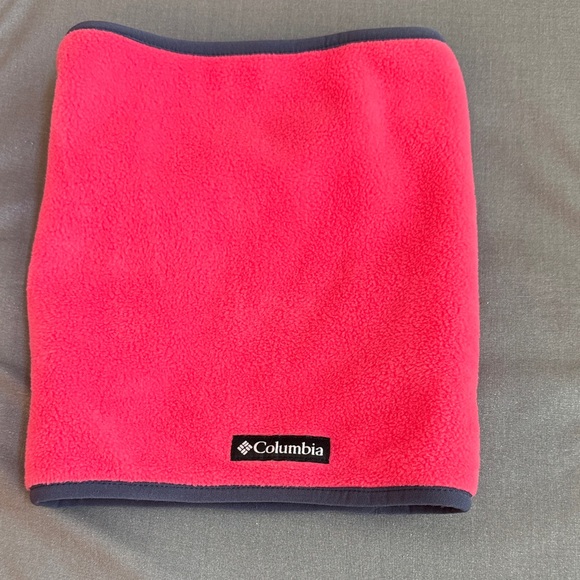 Columbia Kids Pink Fleece Neck Warmer - Picture 1 of 5